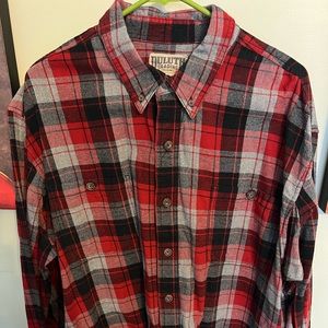 Duluth Trading Flannel Shirt Size XL Tall